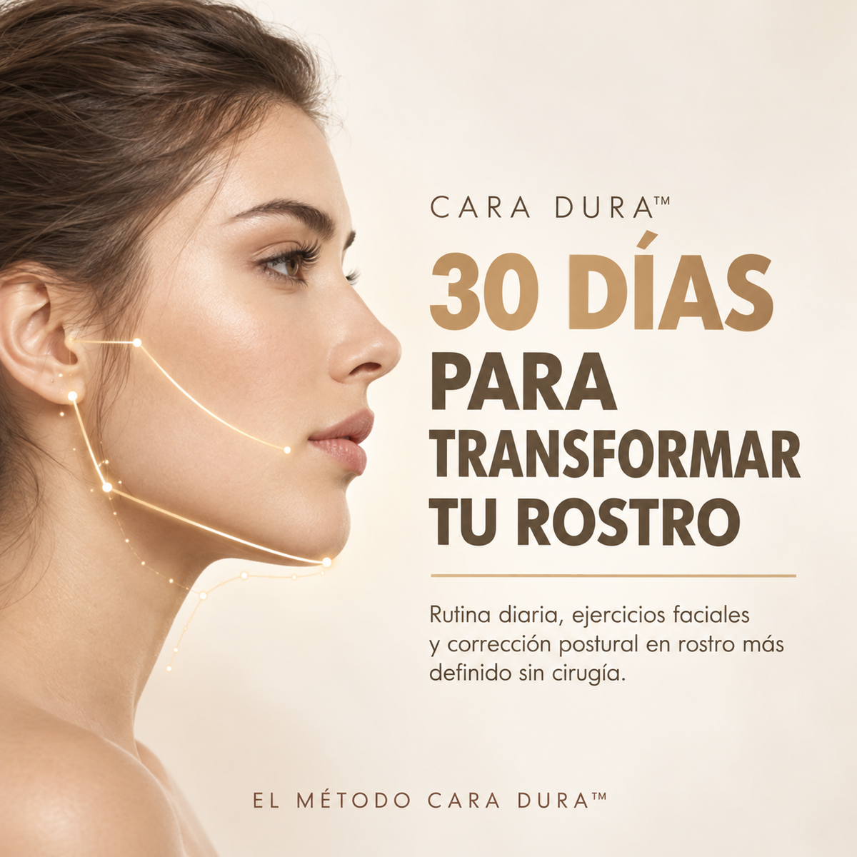Guía GRATIS: Chau Papada en 30 Días (Rutina facial de 5 minutos)